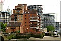 TQ2977 : Elm Quay Court overlooking the River Thames by Steve Daniels