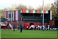 The dressing rooms at the Wham Stadium