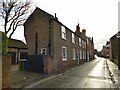 House with brick corbelling to rear, Newbegin