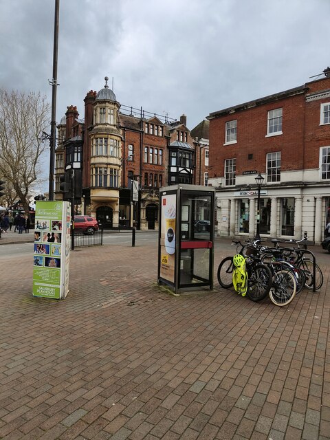 Telephone Kiosk, Market Place, Salisbury