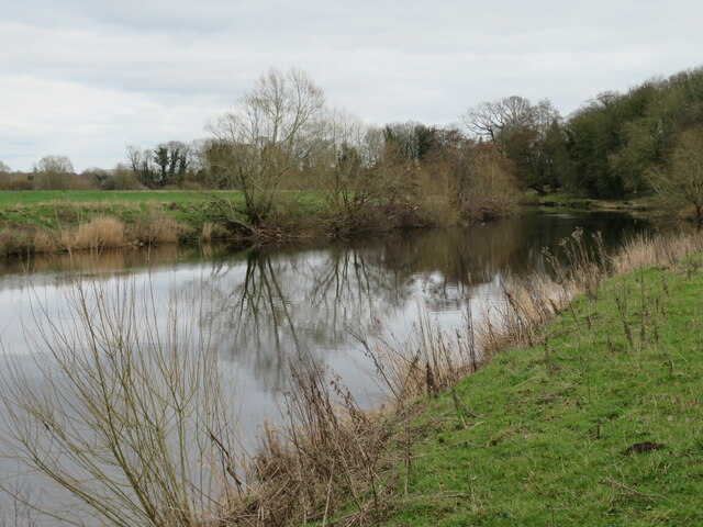 The Ure at Roecliffe © Gordon Hatton cc-by-sa/2.0 :: Geograph Britain ...