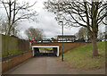 Pedestrian underpass under Robin Hood Way, Nottingham