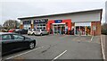 Row of shops on Cabin Lane