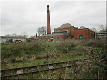 SK5806 : Former Abbey Sewage Pumping Station by Jonathan Thacker