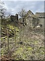 SK2498 : Derelict Cruck Barn by Dave Pickersgill