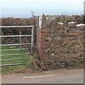 Cut Mark, Rhossili, B4247, Gatepost