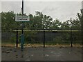 Chepstow railway station platform