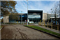 The entrance to the Tarka Leisure Centre