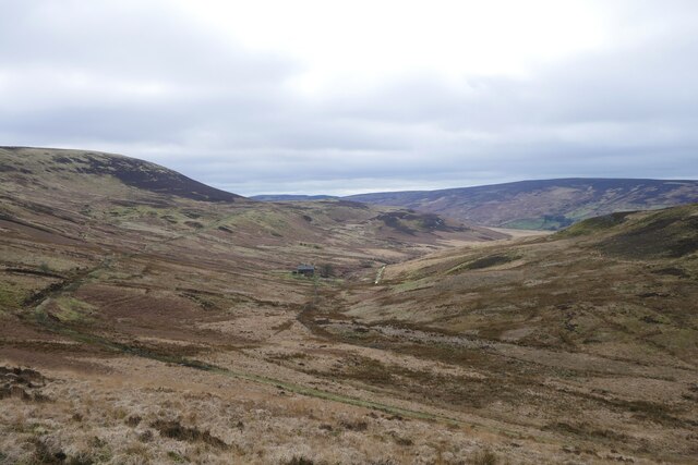 A view to Gairs from Brown Fell