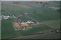 Cattle rearing at South Field Farm, Louth: aerial 2023