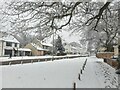 Valley Road in the snow