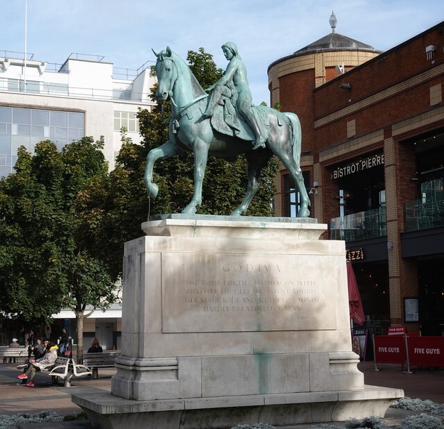 Lady Godiva Statue, Central Square, Broadgate