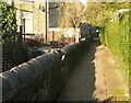 Footpath from Oakenshaw Court to Garden Field, Wyke