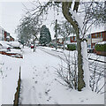 March snow in Penn, Wolverhampton