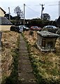 Churchyard exit path, Aberbeeg