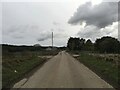 Minor road past Greenrig Farm