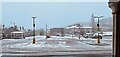 Stocksbridge Co-Op car park on a snow day