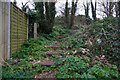 Path leading to Windmill Hill Recreation Ground, Torquay