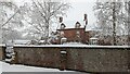 SJ5206 : Berrington House in the snow by TCExplorer