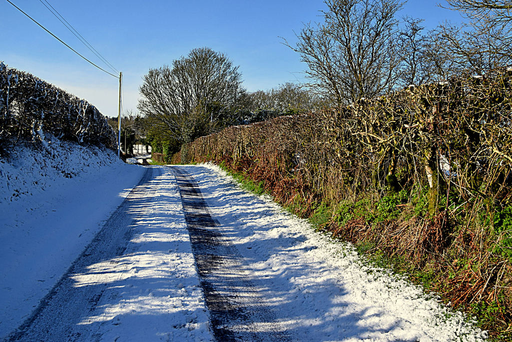 Snow Along Drumconnelly Road © Kenneth Allen Cc-by-sa/2.0 :: Geograph ...