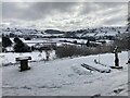 The River Lugg valley near Pilleth and Whitton