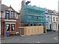 End of terrace house in Downs Road undergoing extensive refurbishment