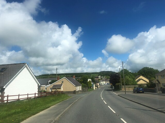 the-main-road-through-ffostrasol-eirian-evans-geograph-britain-and