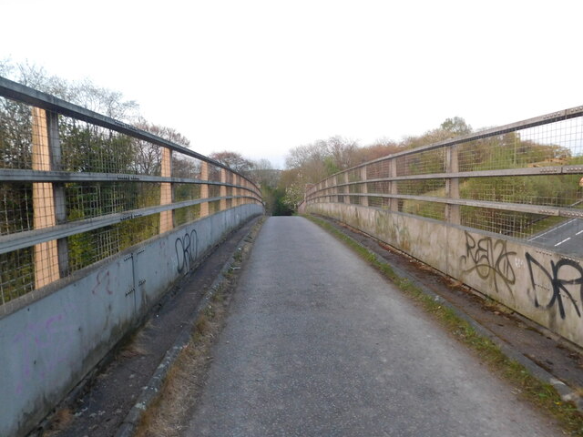 Footbridge, Roughdown Road