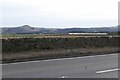 Wall on A91 near Auchtermuchty