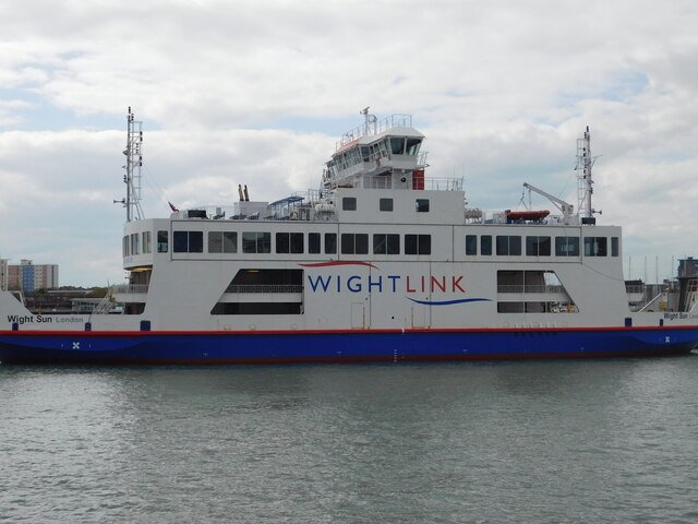 Wightlink ferry, Portsmouth