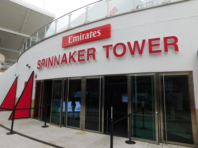 Spinnaker Tower entrance, Gunwharf Quays