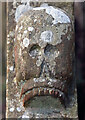 A symbolic gravestone detail at Aberdour