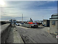 Fraserburgh Harbour and seawall