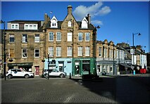 NT0077 : Businesses at The Cross, Linlithgow by Richard Sutcliffe