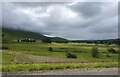 Flat farmland in the Clyde valley