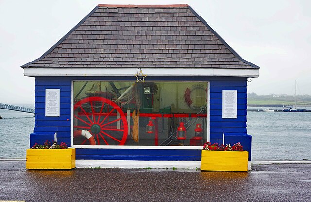 Coast & Cliff Rescue Cart, Promenade, Knightstown, Valentia Island, Co. Kerry