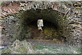 A barrel-vaulted chamber at Whitslaid Tower