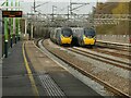 SK2104 : Passing Pendolinos at Tamworth by Stephen Craven