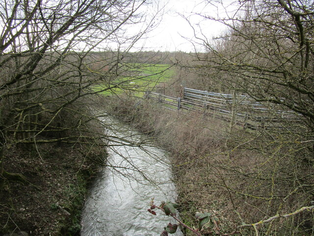 The River Erewash near Pinxton © Jonathan Thacker cc-by-sa/2.0 ...