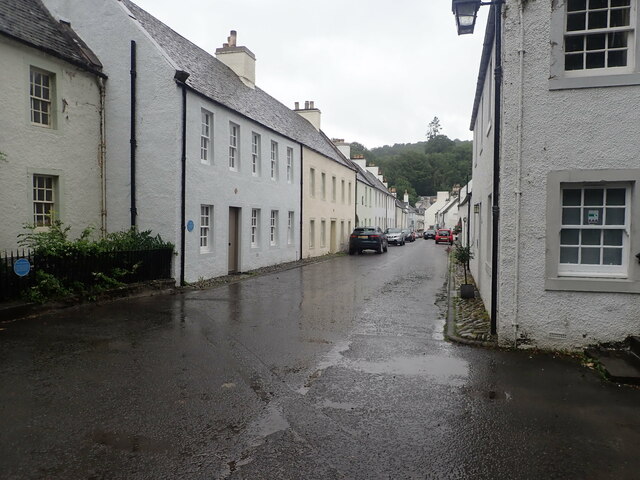 View down Cathedral Street, Dunkeld