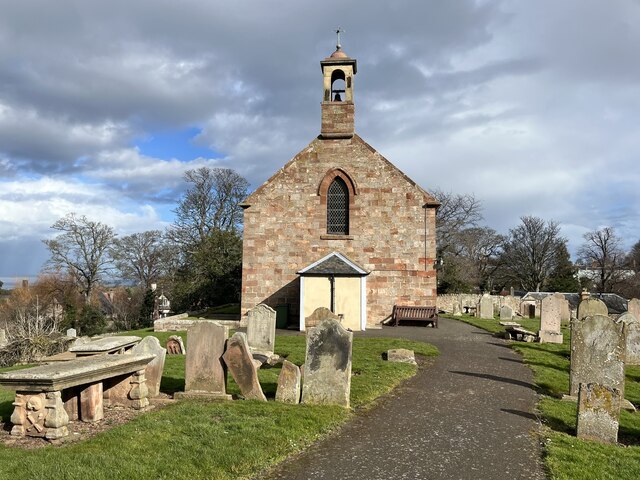 The Path to Innerwick Church
