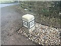 Old Milestone by A595, SouthEast of Bigrigg