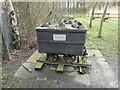 Pit tub, former Acomb Colliery