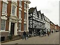 SK1109 : Donegal House and the Tudor Cafe, Bore Street, Lichfield by Stephen Craven