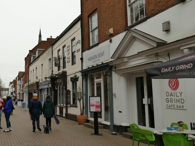 Businesses on Bird Street, Lichfield