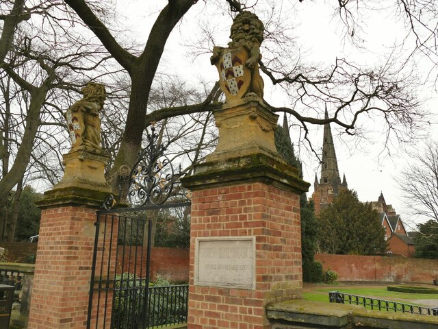 Entrance to the Lichfield Garden of Remembrance