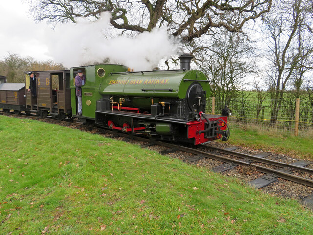 Statfold Barn Railway - Harrogate on the... © Chris Allen :: Geograph ...