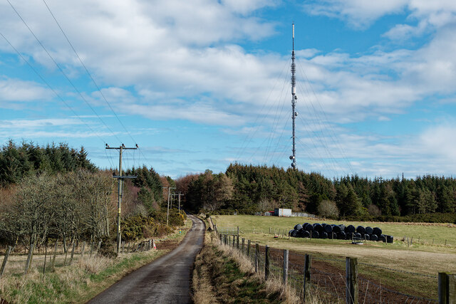 The Rosemarkie Transmitter on Eathie Hill