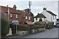 Houses on Reculver Road at Beltinge