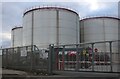 Gas holders on Chequers Lane, Dagenham